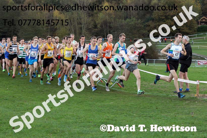 Senior mens National Cross Country Relays. Photo: David T. Hewitson/Sports for All Pics
